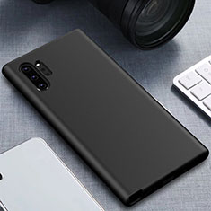 Custodia Silicone Ultra Sottile Morbida 360 Gradi Cover per Samsung Galaxy Note 10 Plus 5G Nero