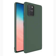 Custodia Silicone Ultra Sottile Morbida 360 Gradi Cover per Samsung Galaxy S10 Lite Verde