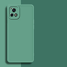 Custodia Silicone Ultra Sottile Morbida 360 Gradi Cover per Vivo iQOO U3x 5G Verde