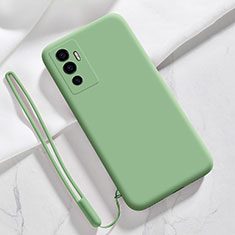 Custodia Silicone Ultra Sottile Morbida 360 Gradi Cover per Vivo V23e 5G Verde