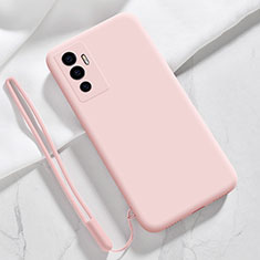 Custodia Silicone Ultra Sottile Morbida 360 Gradi Cover per Vivo V23e Rosa