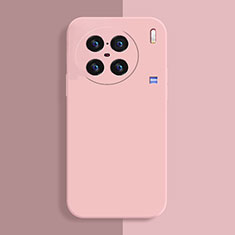 Custodia Silicone Ultra Sottile Morbida 360 Gradi Cover per Vivo X90 Pro+ Plus 5G Rosa