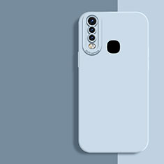 Custodia Silicone Ultra Sottile Morbida 360 Gradi Cover per Vivo Y11 Azzurro