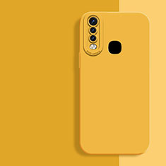 Custodia Silicone Ultra Sottile Morbida 360 Gradi Cover per Vivo Y11 Giallo