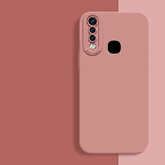 Custodia Silicone Ultra Sottile Morbida 360 Gradi Cover per Vivo Y12 Rosa