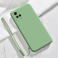 Custodia Silicone Ultra Sottile Morbida 360 Gradi Cover per Vivo Y21a Verde