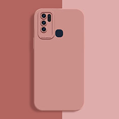 Custodia Silicone Ultra Sottile Morbida 360 Gradi Cover per Vivo Y50 Rosa