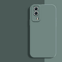 Custodia Silicone Ultra Sottile Morbida 360 Gradi Cover per Vivo Y53s 5G Verde