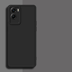 Custodia Silicone Ultra Sottile Morbida 360 Gradi Cover per Vivo Y55s (2021) Nero