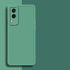 Custodia Silicone Ultra Sottile Morbida 360 Gradi Cover per Vivo Y71t 5G Verde