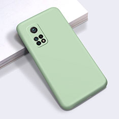 Custodia Silicone Ultra Sottile Morbida 360 Gradi Cover per Xiaomi Mi 10T 5G Verde Pastello