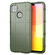 Custodia Silicone Ultra Sottile Morbida 360 Gradi Cover per Xiaomi POCO C31 Verde Militare