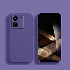 Custodia Silicone Ultra Sottile Morbida 360 Gradi Cover per Xiaomi Poco C65 Viola