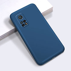 Custodia Silicone Ultra Sottile Morbida 360 Gradi Cover per Xiaomi Redmi K30S 5G Blu Notte