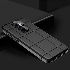 Custodia Silicone Ultra Sottile Morbida 360 Gradi Cover per Xiaomi Redmi Note 8 Pro Nero