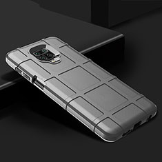 Custodia Silicone Ultra Sottile Morbida 360 Gradi Cover per Xiaomi Redmi Note 9S Argento
