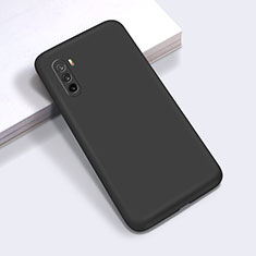 Custodia Silicone Ultra Sottile Morbida 360 Gradi Cover S01 per Huawei Mate 40 Lite 5G Nero