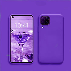 Custodia Silicone Ultra Sottile Morbida 360 Gradi Cover S01 per Huawei Nova 7i Blu