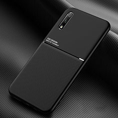 Custodia Silicone Ultra Sottile Morbida 360 Gradi Cover S01 per Huawei P Smart Z (2019) Nero