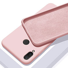 Custodia Silicone Ultra Sottile Morbida 360 Gradi Cover S01 per Huawei P Smart Z Rosa