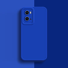 Custodia Silicone Ultra Sottile Morbida 360 Gradi Cover S01 per Oppo A36 Blu