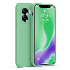 Custodia Silicone Ultra Sottile Morbida 360 Gradi Cover S01 per Oppo A57 5G Verde