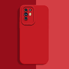 Custodia Silicone Ultra Sottile Morbida 360 Gradi Cover S01 per Oppo A94 5G Rosso