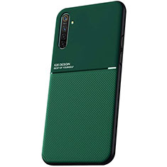 Custodia Silicone Ultra Sottile Morbida 360 Gradi Cover S01 per Oppo K5 Verde