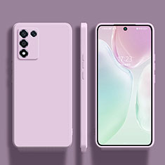 Custodia Silicone Ultra Sottile Morbida 360 Gradi Cover S01 per Oppo K9S 5G Lavanda