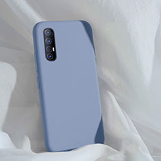 Custodia Silicone Ultra Sottile Morbida 360 Gradi Cover S01 per Oppo Reno3 Pro Grigio