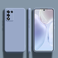 Custodia Silicone Ultra Sottile Morbida 360 Gradi Cover S01 per Realme 9 SE 5G Grigio Lavanda