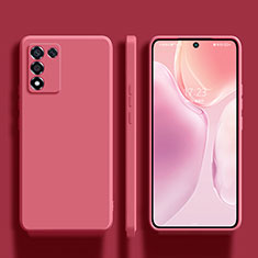 Custodia Silicone Ultra Sottile Morbida 360 Gradi Cover S01 per Realme 9 SE 5G Rosa Caldo