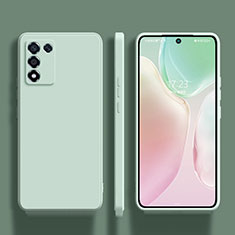 Custodia Silicone Ultra Sottile Morbida 360 Gradi Cover S01 per Realme Q3s 5G Verde Pastello