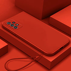 Custodia Silicone Ultra Sottile Morbida 360 Gradi Cover S01 per Samsung Galaxy A23 4G Rosso