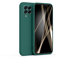 Custodia Silicone Ultra Sottile Morbida 360 Gradi Cover S01 per Samsung Galaxy F22 4G Verde Notte
