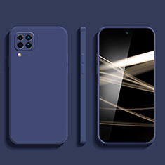 Custodia Silicone Ultra Sottile Morbida 360 Gradi Cover S01 per Samsung Galaxy F62 5G Blu