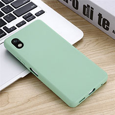 Custodia Silicone Ultra Sottile Morbida 360 Gradi Cover S01 per Sony Xperia Ace III SO-53C Verde