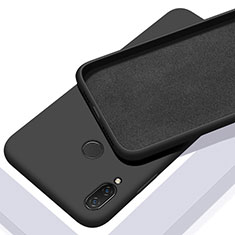 Custodia Silicone Ultra Sottile Morbida 360 Gradi Cover S01 per Xiaomi Redmi Note 7 Pro Nero
