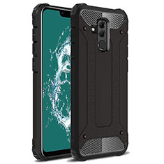 Custodia Silicone Ultra Sottile Morbida 360 Gradi Cover S02 per Huawei Mate 20 Lite Nero