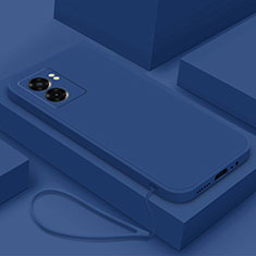 Custodia Silicone Ultra Sottile Morbida 360 Gradi Cover S02 per OnePlus Nord N300 5G Blu