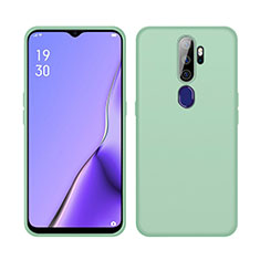 Custodia Silicone Ultra Sottile Morbida 360 Gradi Cover S02 per Oppo A9 (2020) Verde