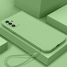 Custodia Silicone Ultra Sottile Morbida 360 Gradi Cover S02 per Samsung Galaxy A15 4G Verde Pastello