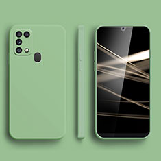 Custodia Silicone Ultra Sottile Morbida 360 Gradi Cover S02 per Samsung Galaxy M21s Verde
