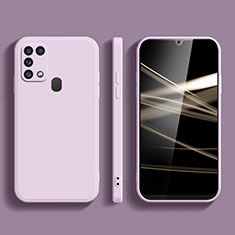 Custodia Silicone Ultra Sottile Morbida 360 Gradi Cover S02 per Samsung Galaxy M31 Prime Edition Lavanda