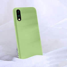 Custodia Silicone Ultra Sottile Morbida 360 Gradi Cover S03 per Huawei Honor 9X Verde