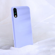 Custodia Silicone Ultra Sottile Morbida 360 Gradi Cover S03 per Huawei Honor 9X Viola