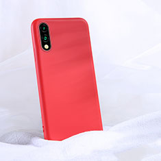 Custodia Silicone Ultra Sottile Morbida 360 Gradi Cover S03 per Huawei P Smart Z (2019) Rosso