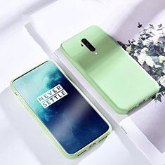 Custodia Silicone Ultra Sottile Morbida 360 Gradi Cover S03 per OnePlus 7T Pro 5G Verde