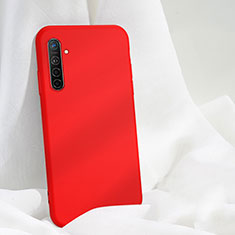 Custodia Silicone Ultra Sottile Morbida 360 Gradi Cover S03 per Oppo K5 Rosso