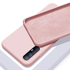 Custodia Silicone Ultra Sottile Morbida 360 Gradi Cover S03 per Oppo Reno3 Pro Rosa